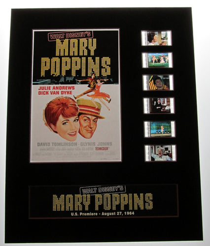 MARY POPPINS Walt Disney 35mm Movie Film Cell Display 8x10 Presentation