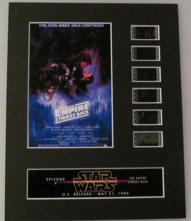 Star Wars: Episode V – The Empire Strikes Back 8x10 Custom Matted Original Film  Cell Display