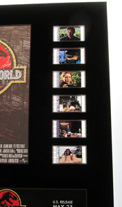 JURASSIC PARK 2 THE LOST WORLD Jeff Goldblum 35mm Movie Film Cell Display 8x10 Presentation