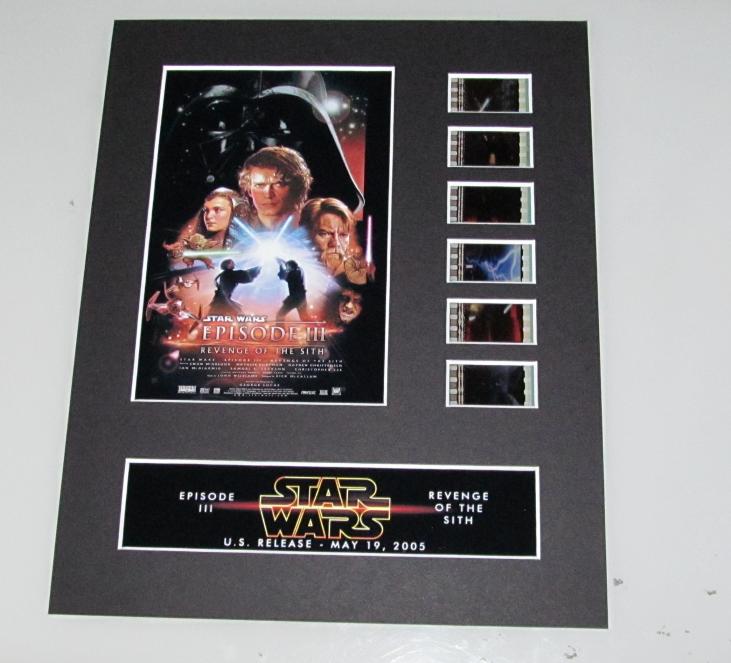 Star Wars: A New Hope LE 8x10 Custom Matted Original Film / Movie Cell  Display